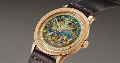 Cloisonne Watch 